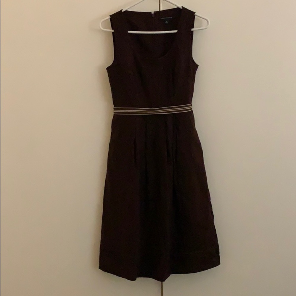 Brown Banana Republic linen dress, size 2